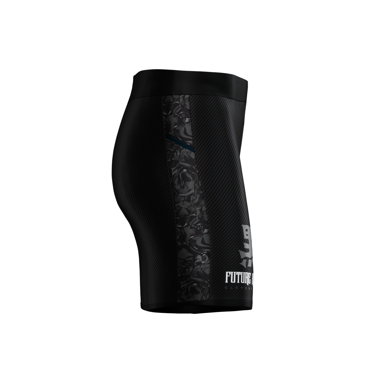 Elements Series Obsidian Mens Compression Shorts Earn The Glory