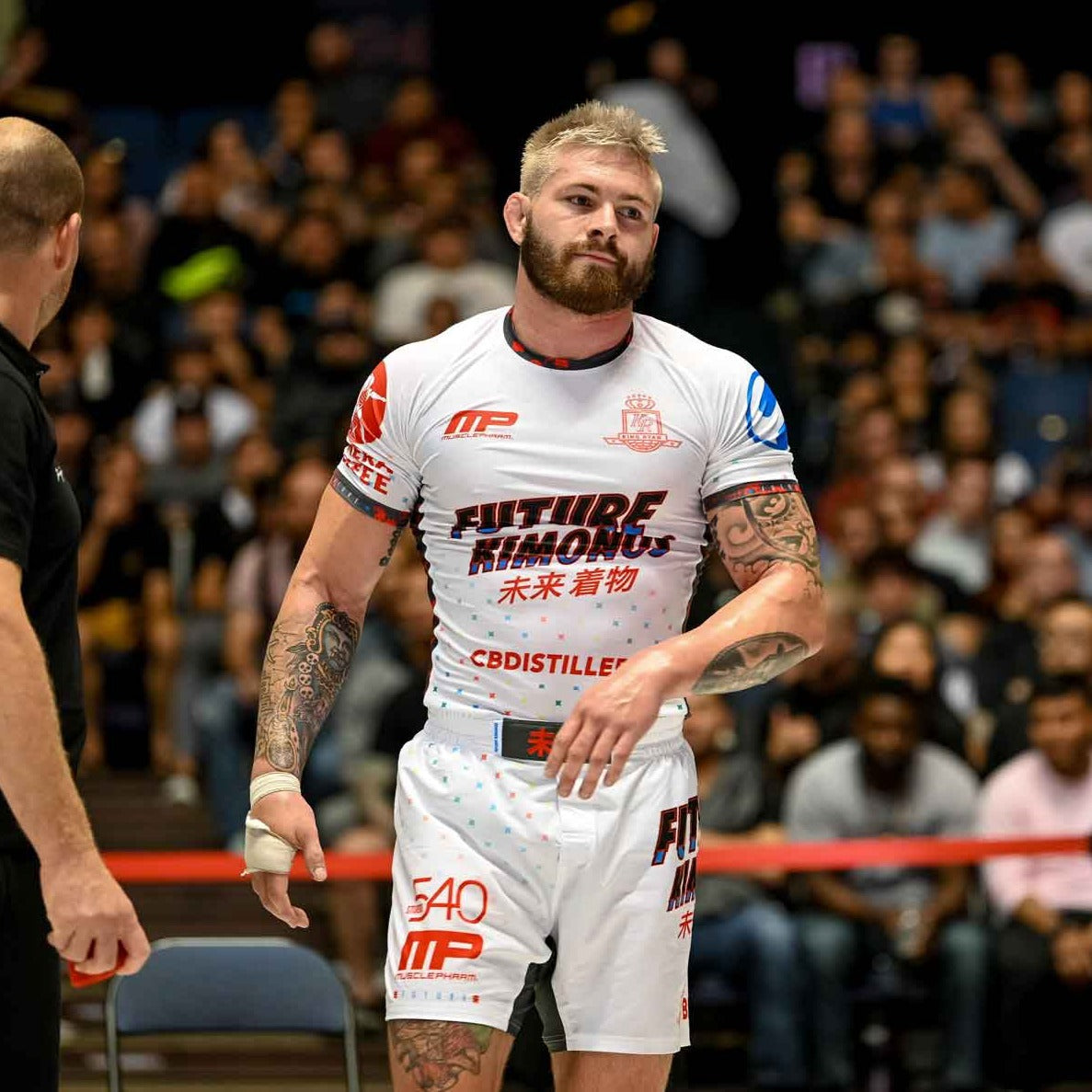 Gordon Ryan - ADCC 2019 Rash Guard White