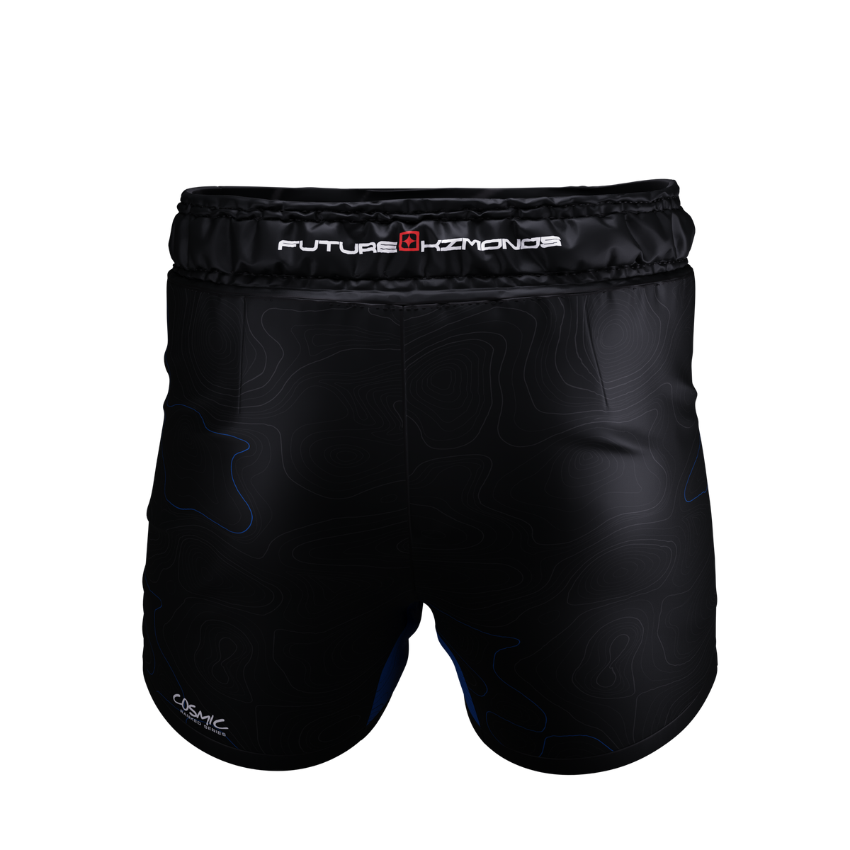 Cosmic Ranked Series - Blue Fight Shorts  EARN THE GLORY