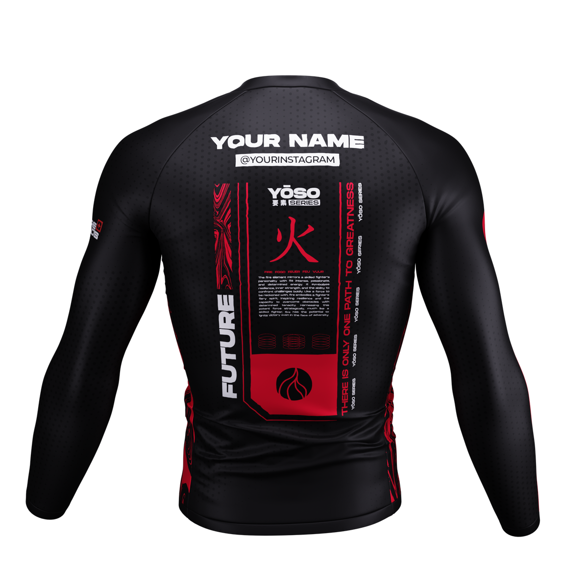 【YOURNUS】Flame Washing Long Sleeve BS24-Fall-LightningWizard-