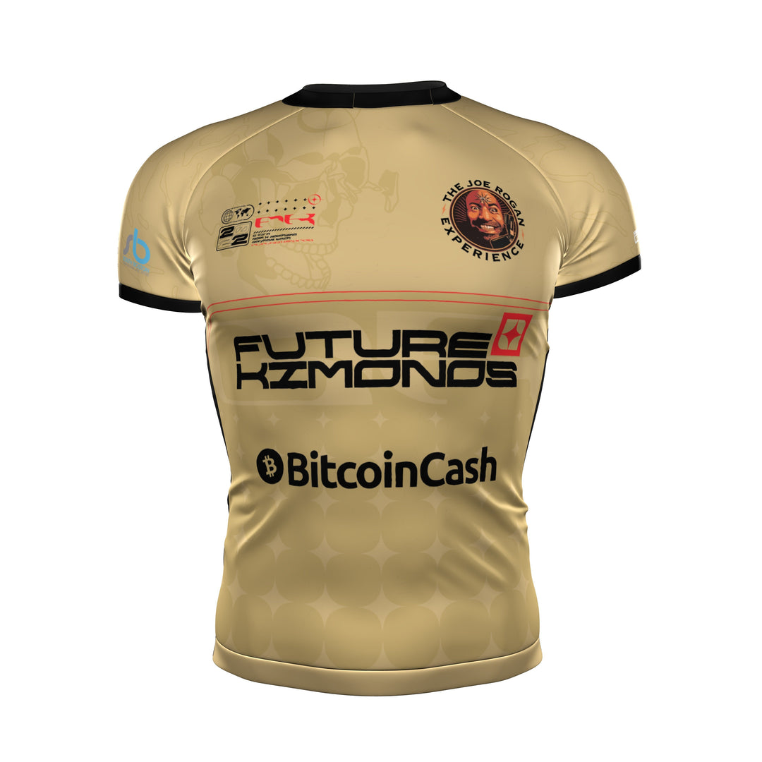 Gordon Ryan ADCC 2022 - Gold Short Sleeve Rash Guard