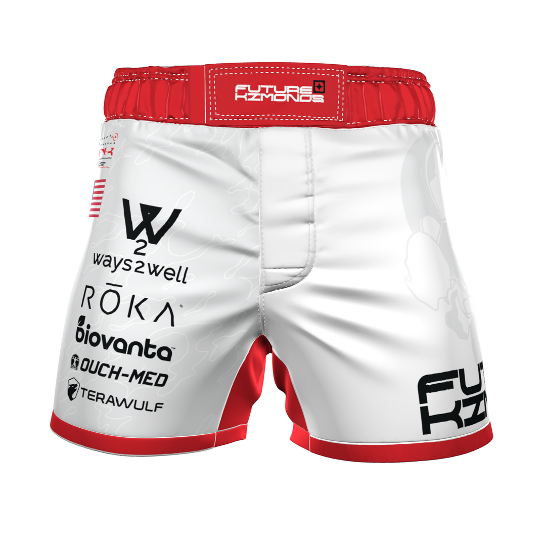 Gordon Ryan ADCC 2022 - White Fight Shorts