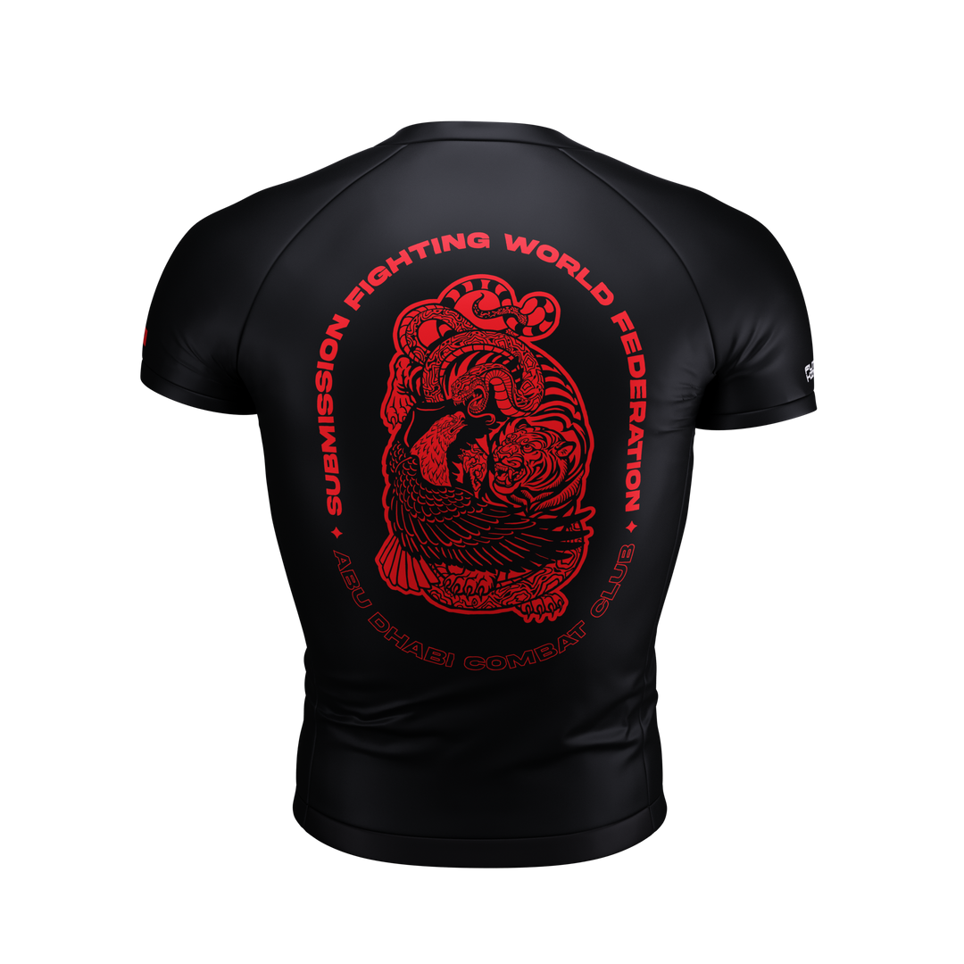 *IN STOCK* ADCC Submission Grappling World Federation Series - Short Sleeve Rash Guard