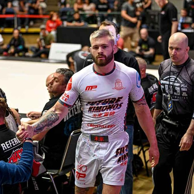 Gordon Ryan - ADCC 2019 Rash Guard White