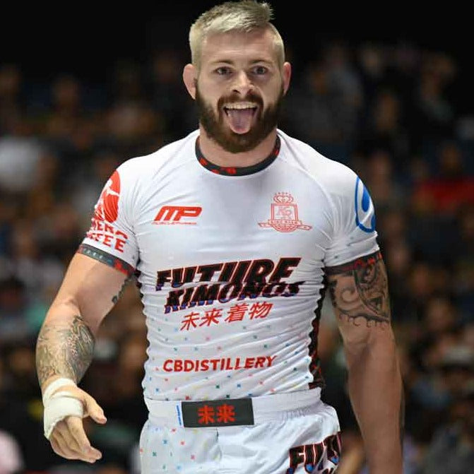 Gordon Ryan - ADCC 2019 Fight Shorts White