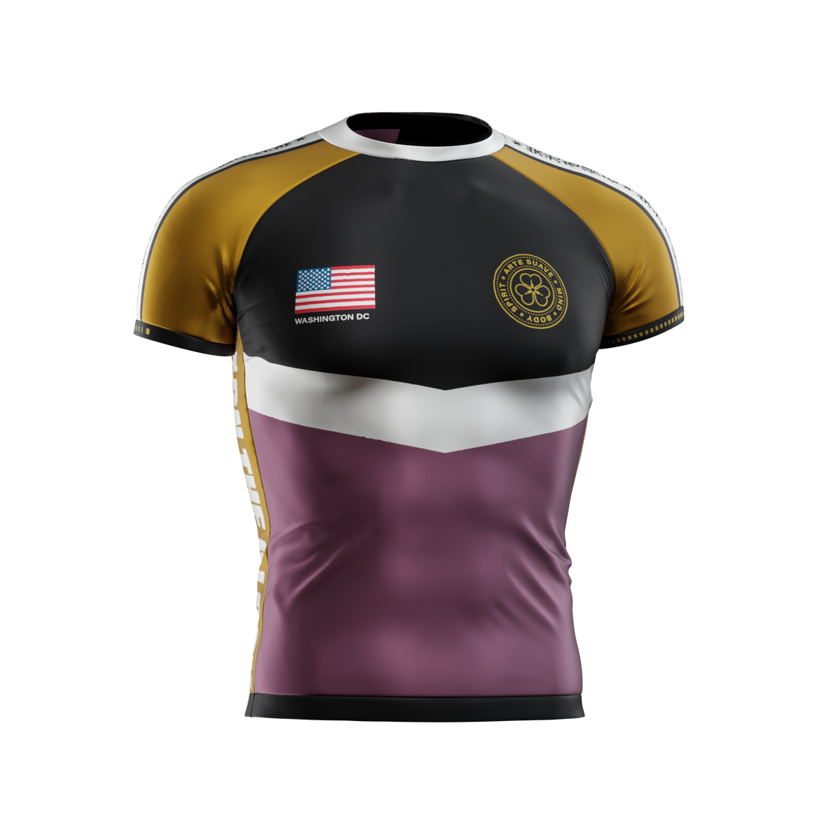 All Star Short Sleeve Rash Guard EARN THE GLORY