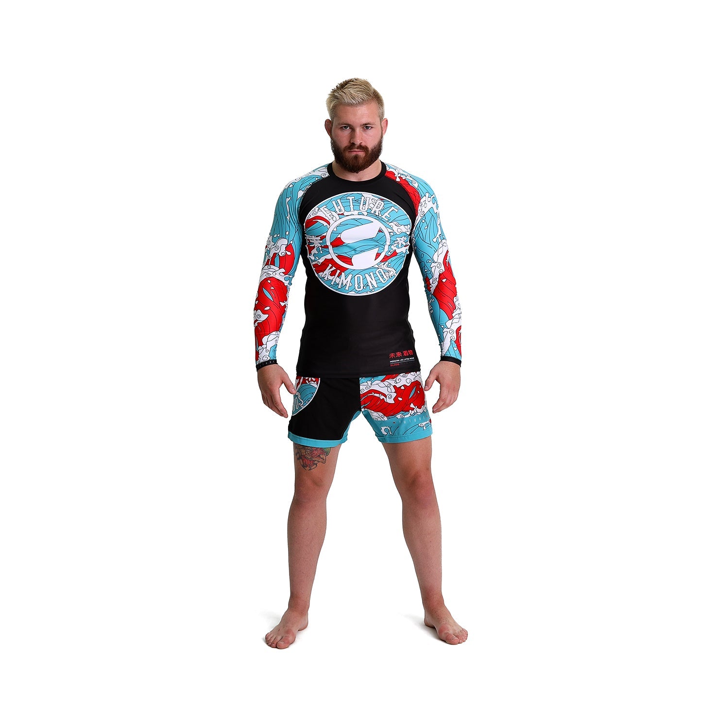 Blood In The Water - Long Sleeve Rash Guard – EARN THE GLORY