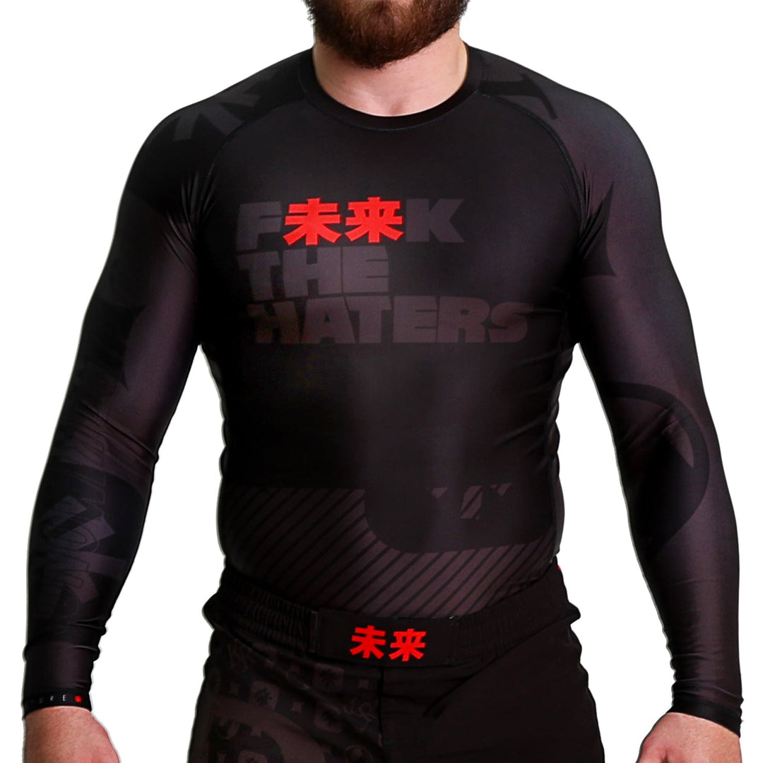 KING RYAN - F未来K The Haters Long Sleeve Rash Guard