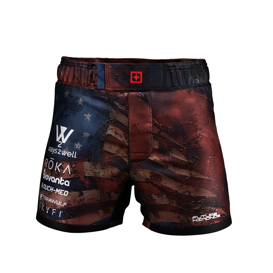 Gordon Ryan ADCC 2024 USA fight shorts, front
