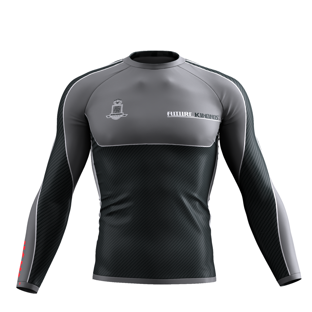 Gordon King Ryan 2020 - Long Sleeve Rash Guard Grey