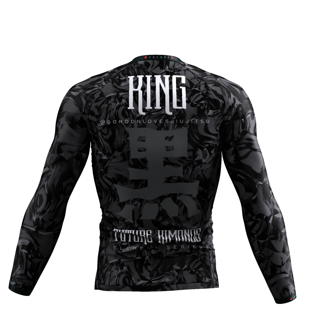 Elements Series - Obsidian Long Sleeve Rash Guard