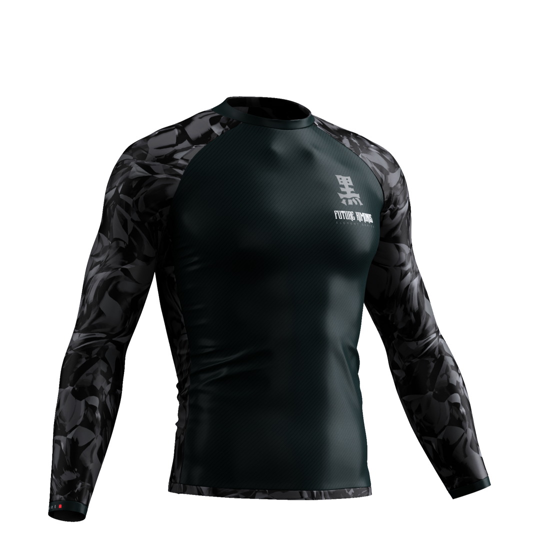 Elements Series - Obsidian Long Sleeve Rash Guard