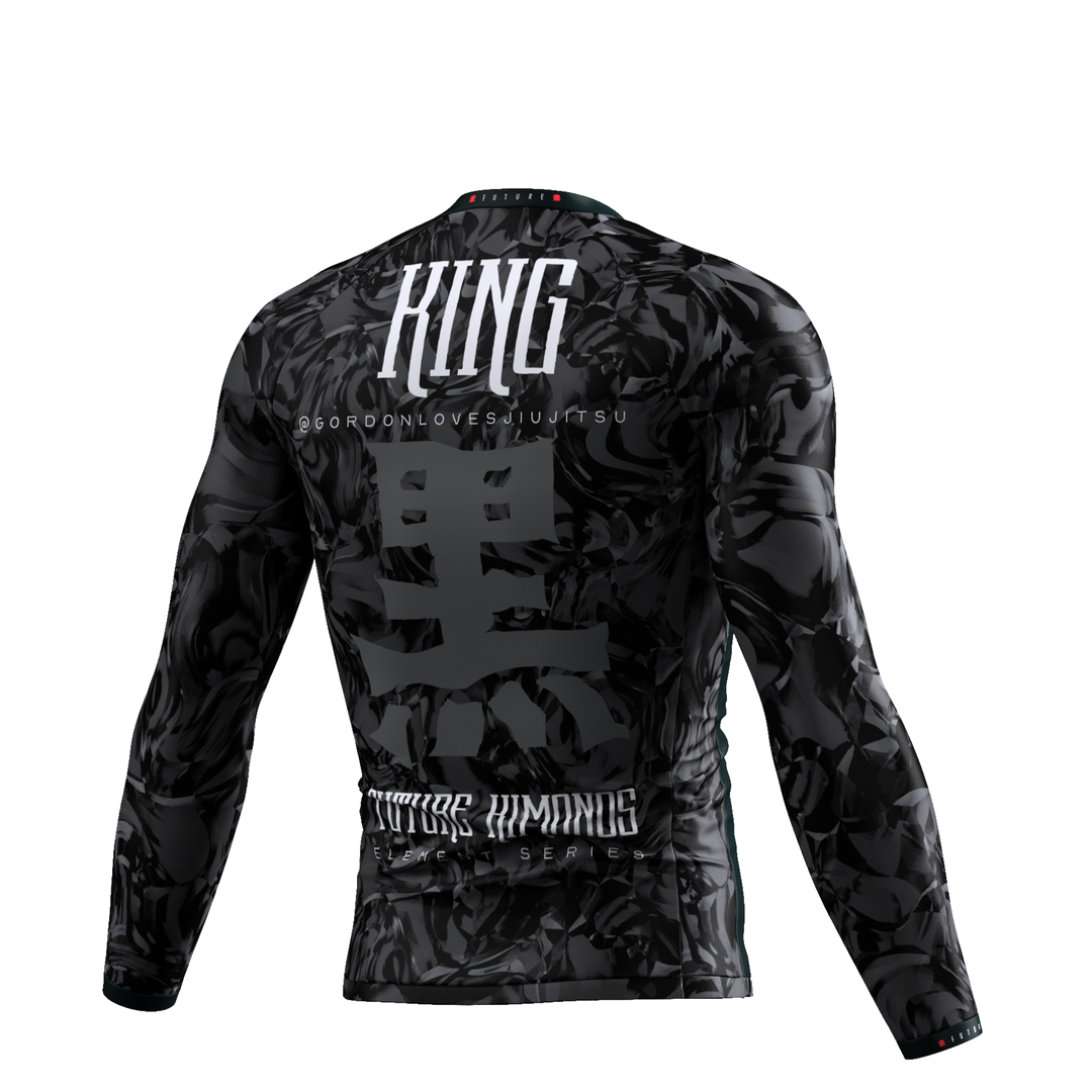 Elements Series - Obsidian Long Sleeve Rash Guard