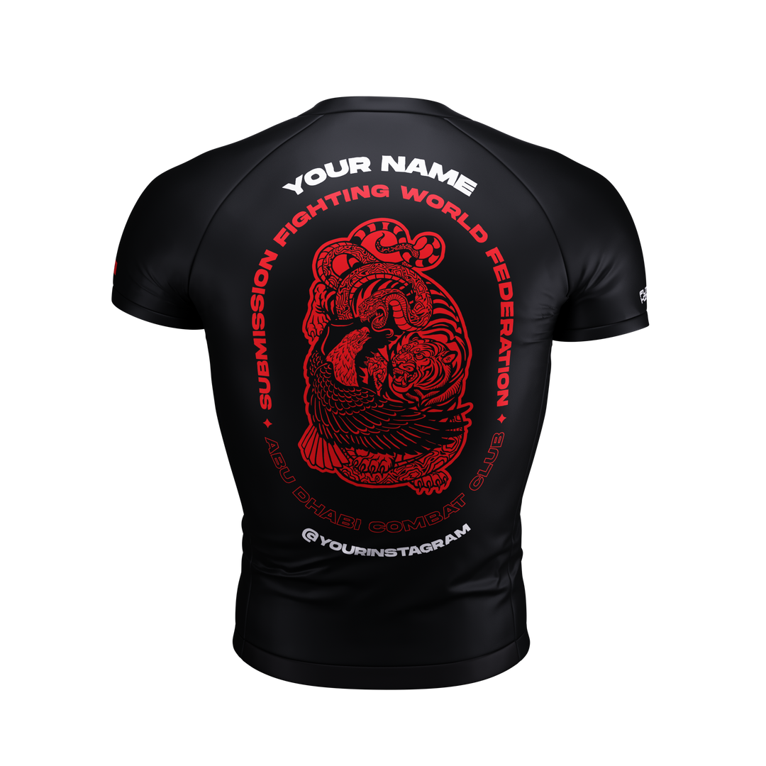 ADCC Submission Grappling World Federation Series - Short Sleeve Rash Guard