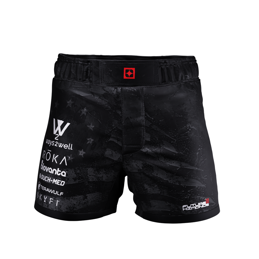 * IN STOCK * Gordon Ryan ADCC 2024 Black - Fight Shorts