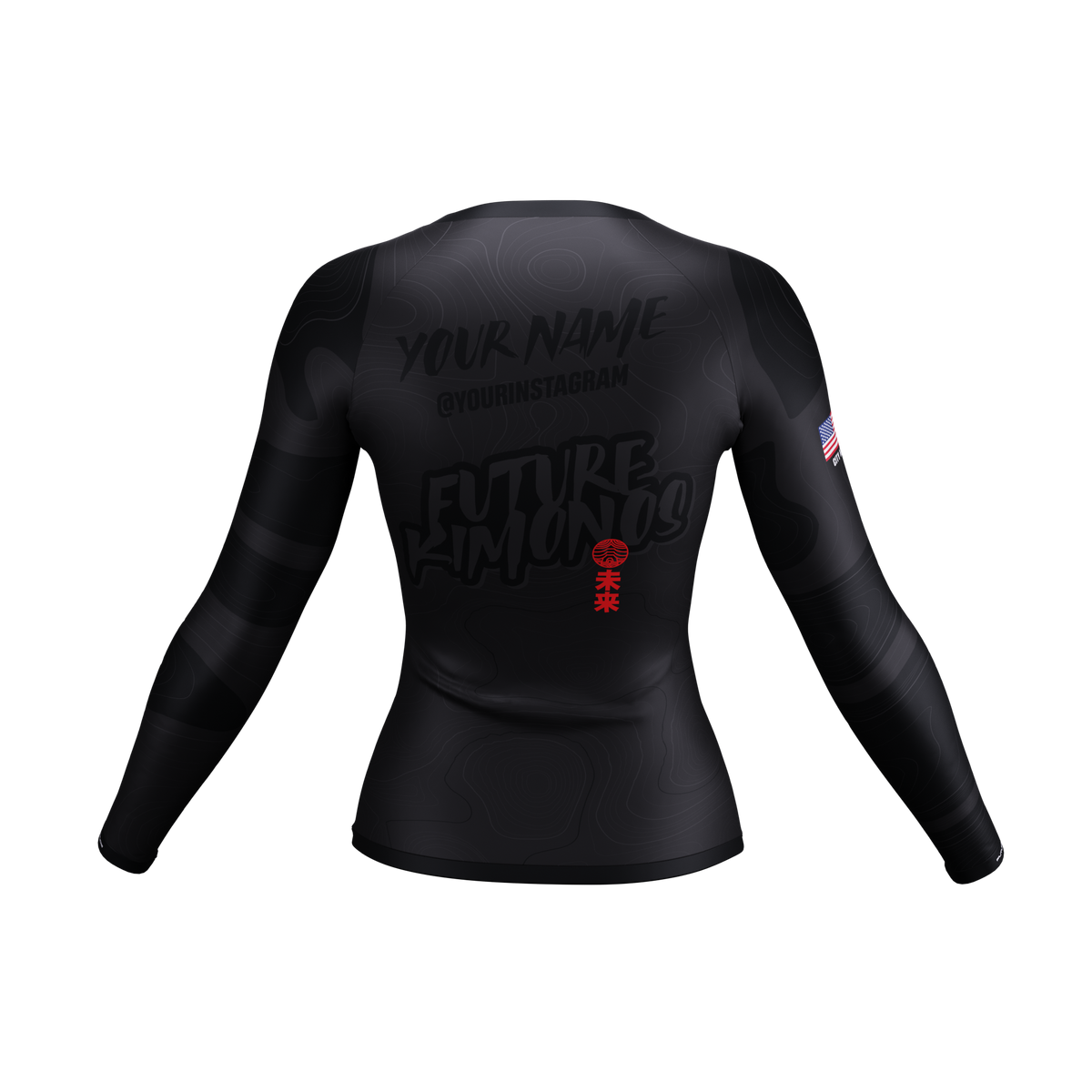 Cosmic Ranked Series - Grey Women's Long Sleeve Rash Guard – EARN THE GLORY