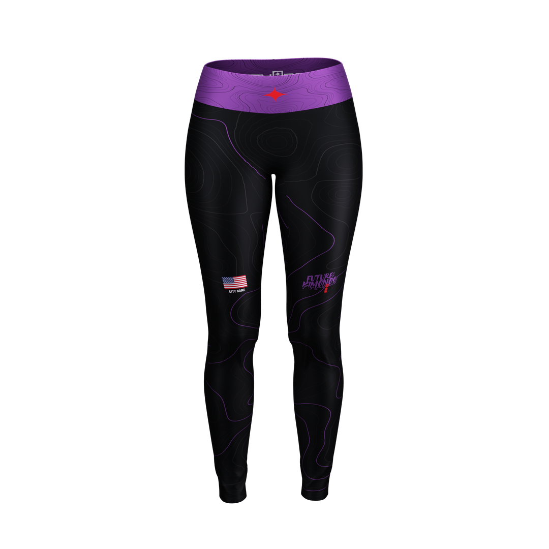 Cosmic Ranked Series - Purple  Women's Spats