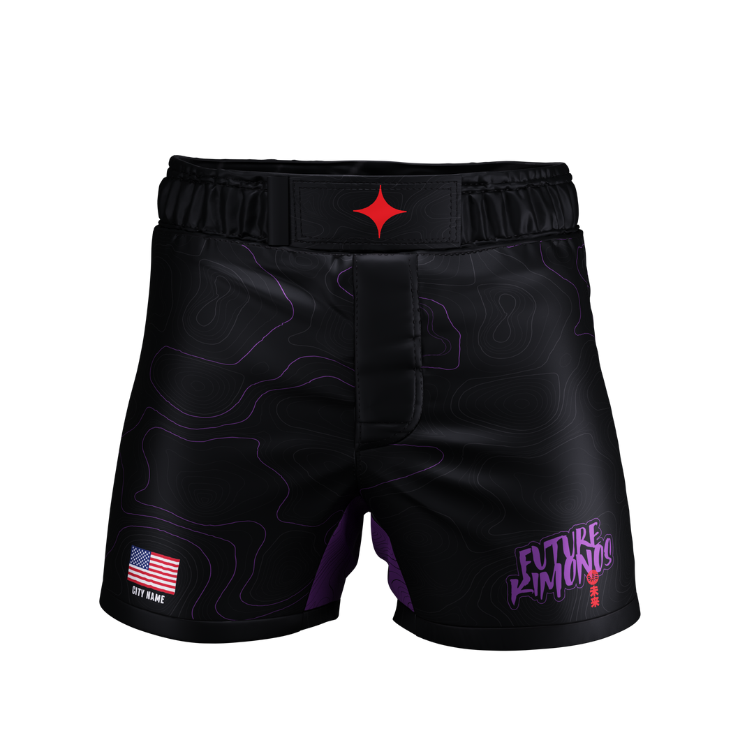 Cosmic Ranked Series - Purple Fight Shorts