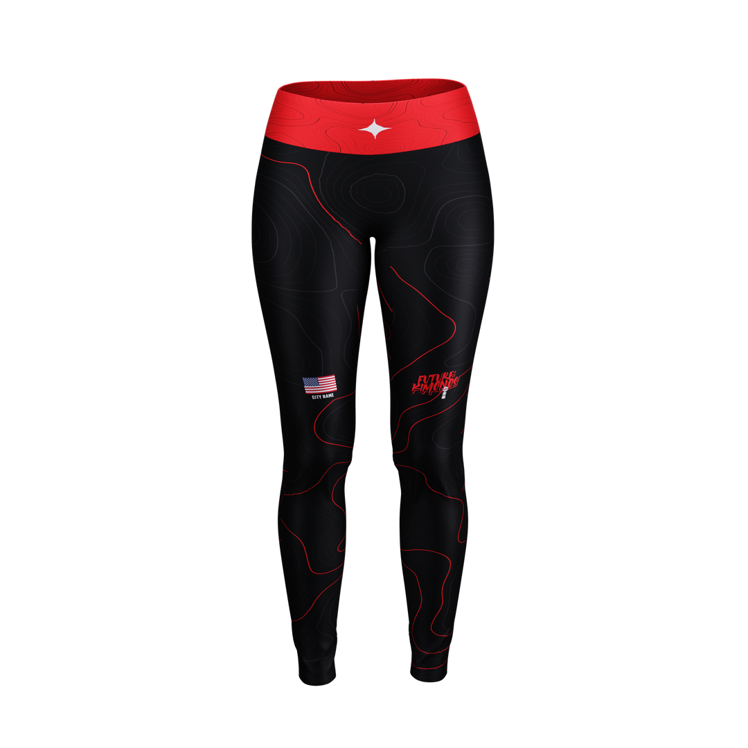 Cosmic Ranked Series - Red Women's Spats