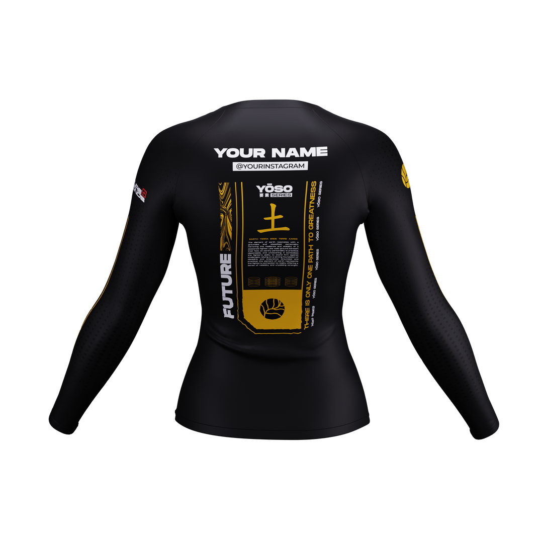 YOSO Earth - Women's Long Sleeve Rash Guard