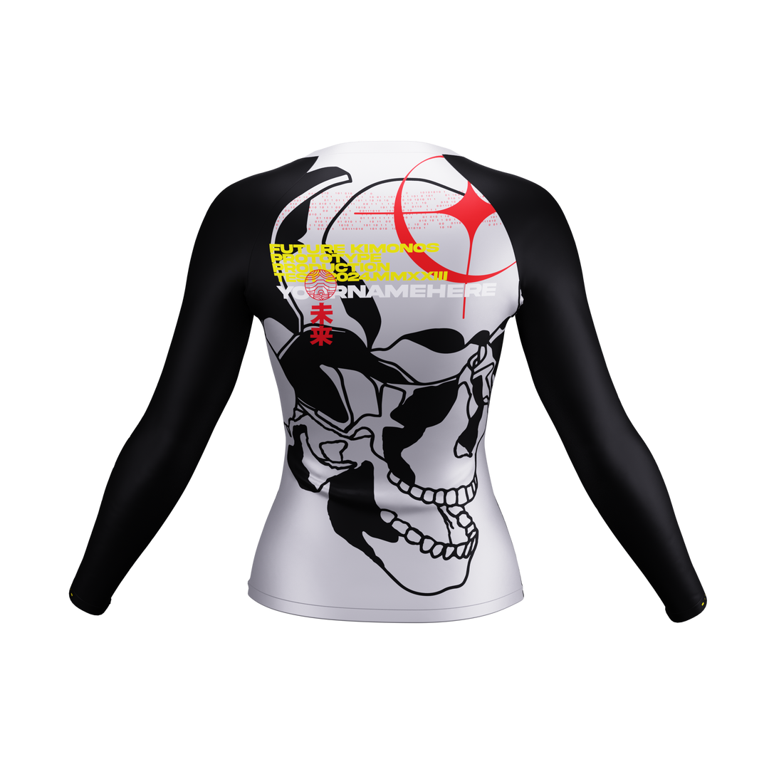Prototype Series - Grey Women's Long Sleeve Rash Guard