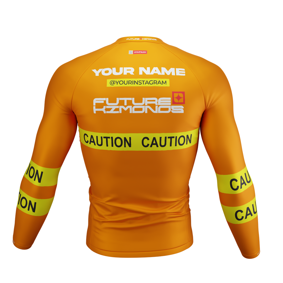 Caution - Long Sleeve Rash Guard